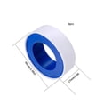 thumbnail image 2 of Cinta de sellado de PTFE, cinta de marcado industrial, cintas de teflón para plomería, rollo de cinta para tuberías de 12 mm x 10 m (12 unidades), 2 of 5