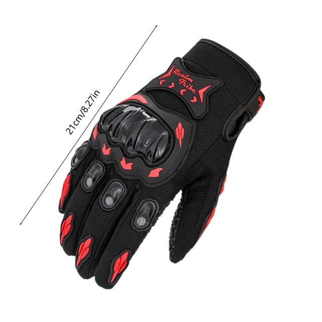 Herunwer Racing Motorcycle Gloves, Protective Gear for Off-Road and Street Biking