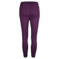 thumbnail image 3 of Harpily Clearance Womens Winter Warm Leggings Fashionable Fall And Winter Elastic Bottoming Pants Slim Stretch Pants Women's Bottoming Pants Purple XXL, 3 of 3