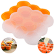 thumbnail image 1 of Autorización：Tapa de silicona de 9 orificios Complemento alimenticio de silicona para alimentos en una caja de almacenamiento con tapa Caja de complementos alimenticios Adepaton 2033760-3, 1 of 9