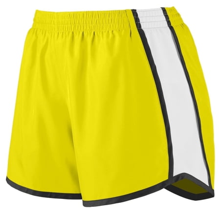 Augusta Girls Pulse Team Shorts 1266 Red/White/Black M