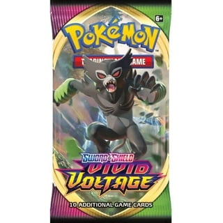 Pokemon Cards - Sword & Shield: Vivid Voltage MINI ALBUM PORTFOLIO w/  Booster Pack 