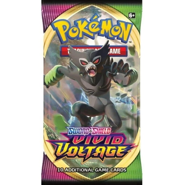 Pokemon Sas4 Vivid Voltage Booster Pack Walmart Com Walmart Com