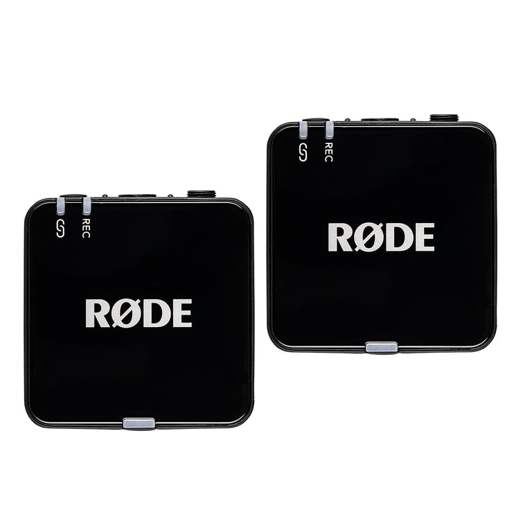 Rode, Wireless Microphone System, Dual Channel, Compact Black
