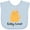 Blue, variant on Inktastic Kitty Lover Orange Tabby Cat Girls Baby Bib