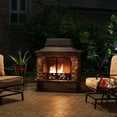 thumbnail image 3 of Sunjoy Doris Wood Burning Fireplace, 3 of 13