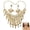 B, variant on Dance With Layered Tassel For Belly Dancing ’S Cosplay Prop For Parties Stage Performance Golden prom decorations