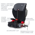 thumbnail image 3 of Britax Highpoint Backless Belt-Positioning Booster Seat, SafeWash Black Ombre, 3 of 5