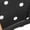 Black, variant on Gpaecead Women's Polka Dot Metal Bow Flat Slingback Shoes Open Toe Slip On Soft Sole Comfort Casual Vintage Shoes, White