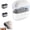 White, variant on Designed specifically for seniors and those with thick nails | Easy Clip 3-in-1 Electric Nail Clipper, intelligent automatic trimming and filing device, with LED lighting and safety guard.