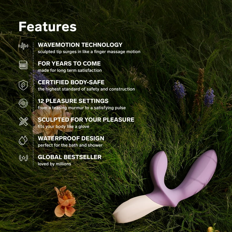 LELO LOKI Wave 2 Vibrating Prostate Massager for Men Waterproof 12  Settings, Violet Dusk - Walmart.com