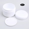 thumbnail image 4 of TISHITA 5 Pcs 100G Pots Cosmétiques Vides Format Voyage Faits Maison avec Couvercle Intérieur Pots à Crème, 4 of 6