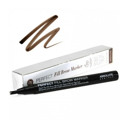 (3 Pack) ABSOLUTE Perfect Fill Brow Marker Soft (Bap Best Absolute Perfect)