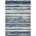 thumbnail image 2 of Addison Rugs Chantille Indoor/Outdoor Transitional Stripes Denim Washable Rectangle Rug, 9' x 12', 2 of 6