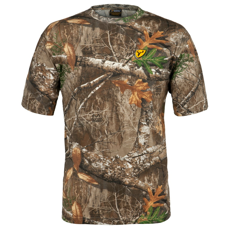 ScentBlocker Men's Shield Series Short Sleeve Hunting T-Shirt, Xxxl, Realtree Edge