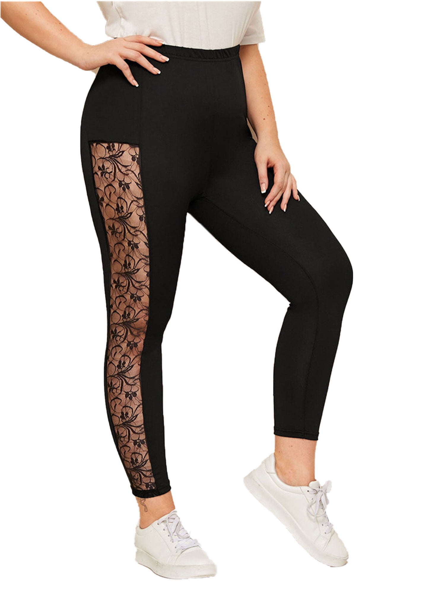 Lace Workout Leggings