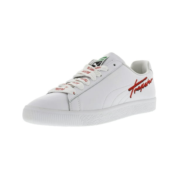 Gorgelen Leger schuur Puma Men's X Trapstar Clyde White Ankle-High Leather Fashion Sneaker -  11.5M - Walmart.com