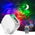 thumbnail image 1 of Proyector Cielo Estrellado MACHAO Lámpara de Proyección Nebulosa 4 en 1 Giratorio 360° con Control Remoto Altavoz RF y Bluetooth, 1 of 5