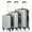 Gray, variant on 3-in-1 Multifunctional Large Capacity Traveling Storage Suitcase Pink