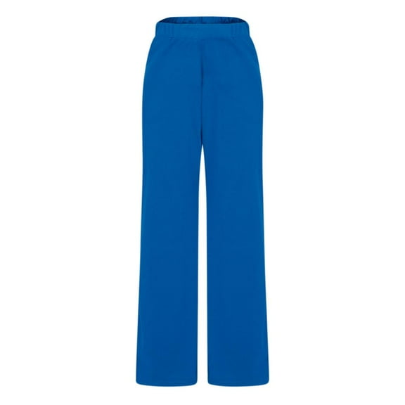 Patlollav Womens Cropped Pants Summer Beach Pants Crop Wide Leg Pants Loose Yoga Trousers with Pockets