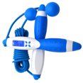 thumbnail image 3 of Cuerdas para saltar de con conteo electrónico, cuerda para saltar al aire libre, equipo de Fitness para perder peso, cuerda inalámbrica para Accesorios para máquinas de ejercicios blanco azul Soidarity OD001678-05B, 3 of 6