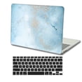 thumbnail image 1 of KSK KAISHEK Hard Shell for MacBook Air 13.6" m2 2022.0 A2681 m2 + Black Keyboard Cover, Marble 100, 1 of 5