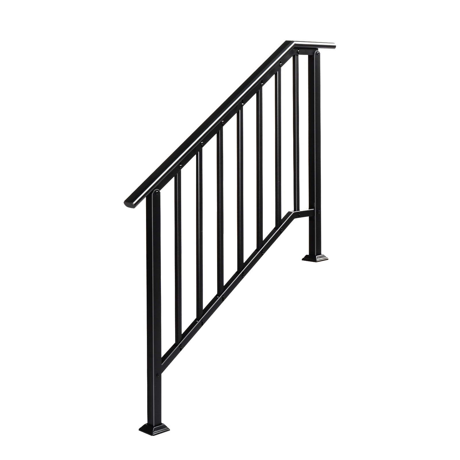Handrails for Outdoor Steps Fits 3 to 4 Steps