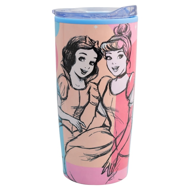 Termo Doble Pared Ambient 21 Princesas Disney Cenicienta y Blanca Nieves 500 ml
