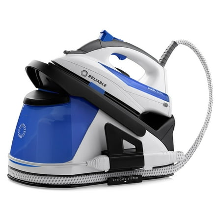 Reliable Senza Dual Performance Home Steam Ironing Station, White and Blue, (Best Steam Station Iron)