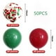 thumbnail image 3 of Set de 50 Globos Multicolores para Decoración Navideña y Fiestas., 3 of 6