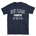 thumbnail image 1 of Mount Pleasant Ohio Classic Established Men's Cotton T-Shirt, 1 of 1