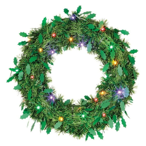 Corona Naviplastic Corona Boa color Verde de 50 cm