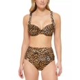 thumbnail image 4 of Calvin Klein JAGUAR Printed Underwire Convertible Bikini Bra Swim Top, US Large, 4 of 4