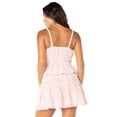 thumbnail image 3 of Celebrity Pink Women's Spaghetti Strap Tie Front Cami Top, Sizes XS-XXXL, 3 of 7