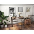 thumbnail image 7 of Home Office Notebook Desk Brown Walnut Particle Material, 7 of 7