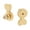 Gold, variant on 1 Pair Earring Lifters for Heavy Earrings Gold Plated Earrings Backs Earring Stabilizers Metal Texture for Droopy Ears