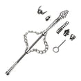 thumbnail image 2 of Limpiador de Desagües en Espiral, Limpiador de Tuberías, Espiral de Acero Flexible para Desagües, Removedor de Obstrucciones, para Tuberías de Baño, C Cuchilla multiusos, 2 of 9