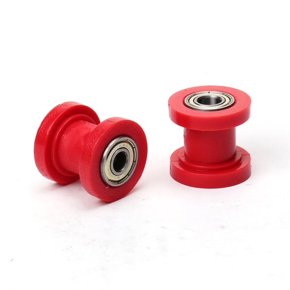 2pcs 10mm Chain Roller Slider Tensioner Wheel Guide For Pit Dirt Mini Bike ATV