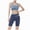 A8-Blue, variant on Workout Sets for Women 2 Piece Seamless Ribbed Crop Tank High Waist Shorts Yoga Outfits(Purple,XXL)
