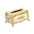 thumbnail image 2 of yuksok Creative Tissue Box Desktop Tissue Holder Decorative Holder Napkin Paper Storage White, 2 of 8