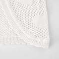thumbnail image 6 of Fozruso Girls' Summer Cardigans Girls Knit Cardigan Short Sleeve Summer Shirt Lightweight Open Front Top For Toddler Baby Kids,6-7 Years,White, 6 of 7