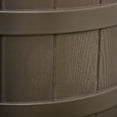 thumbnail image 4 of Good Ideas Rain Wizard 40 Gal Capacity Plastic Rain Barrel, Oak (2 Pack), 4 of 4