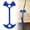 Blue, variant on Multifunctional Fishbone Ground Tent Stakes, Extendable for Outdoor Camping and Canopy Securing