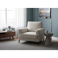 thumbnail image 2 of Fauteuil en tissu K-Living beige, 2 of 5