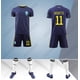 thumbnail image 1 of Nueva camiseta de fútbol para niños 2021/2022 11 # Guidetti, camisetas de fútbol, conjunto de pantalones cortos/calcetines-11 azul marino-18 BmatwkZeng Bmatwk Jersey, 1 of 1