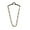 Gold, variant on Size one size Men's Figaro Style Link Tie Chain
