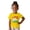 Yellow, variant on Shadoumai Toddler T Shirts Girls 3t Solid Color Round Neck Shirt Short Sleeve T Shirt Top Fashion Casual Back To School Shirt Clothes for Children