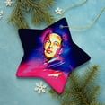thumbnail image 4 of Elon Musk Christmas Ornament, Abstract Digital Art Tesla and SpaceX, 4 of 5