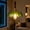 O, variant on Glass Pendant Lights Plug-in, Green Pendant Light Fixtures, Adjustable Height Vintage Brass Hanging Lamp for Kitchen Island, Dining, Living Room, Bedroom (M)