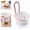 Pink, variant on 2026 New Cactus Kitchen Sink Strainer Basket, Sink Drain Strainer Self-Cleaning Faucet Hanging Filter Basket, Multifunctional Kitchen Sink Strainer Press Automatic Dumping Basket (Pink)